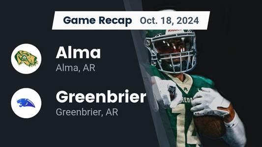 Football Recap: Alma Snaps Seven-Game Streak of Wins on the Road