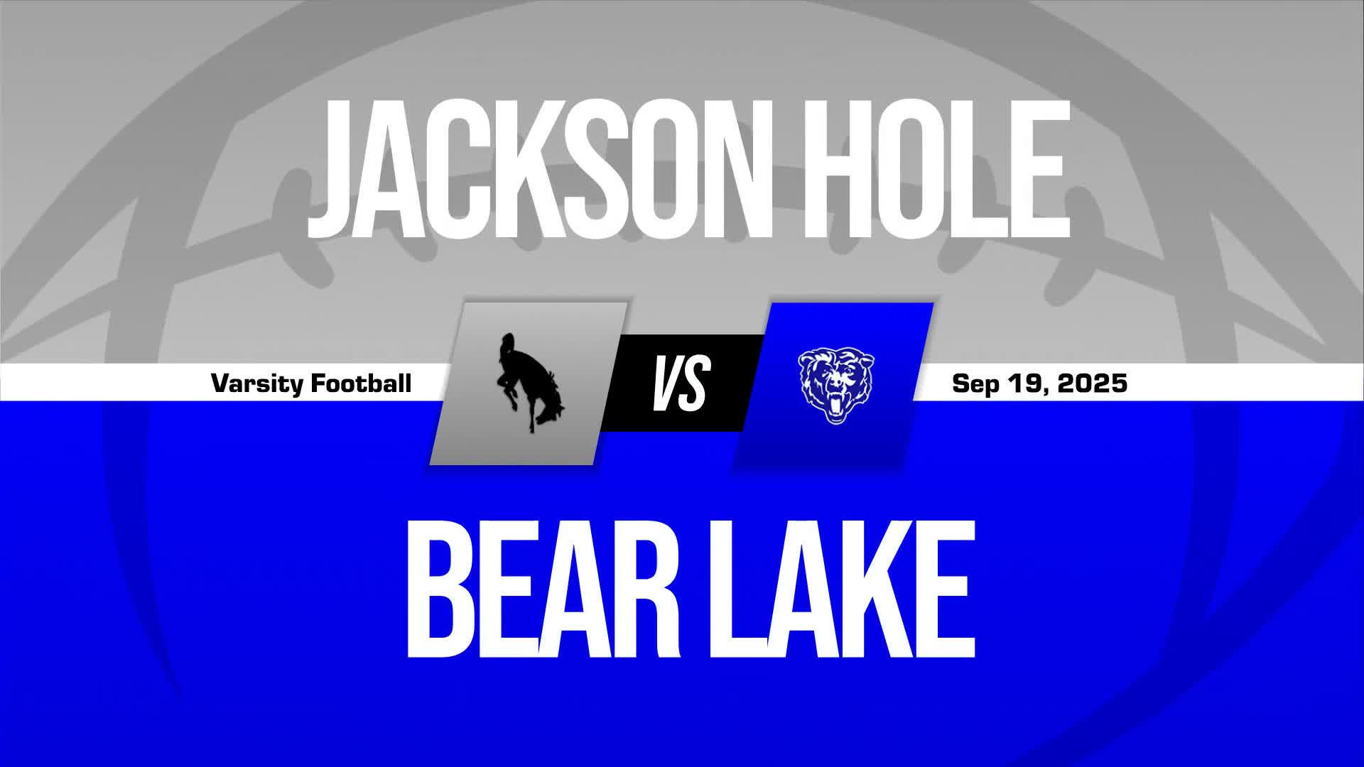 Football Game Preview: Bear Lake Bears vs. South Fremont Cougars + How To Watch