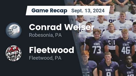 Football Game Preview: Conrad Weiser Scouts vs. Solanco Golden M