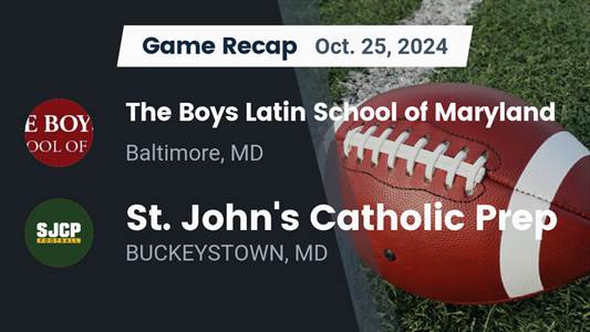 Football Game Preview: Boys Latin Lakers vs. St. Paul's Crusaders