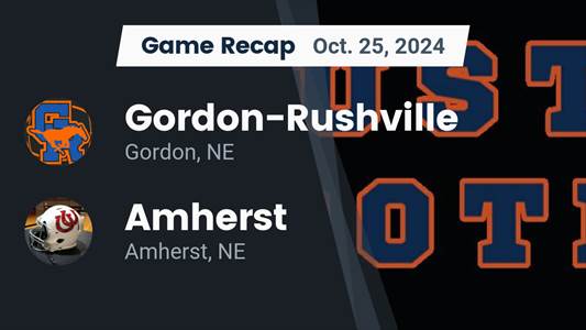 Football Recap: Gordon-Rushville Snaps Five-Game Streak of Losse