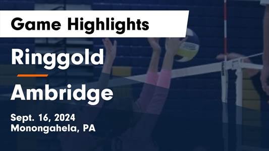 Volleyball Recap: Ambridge Takes a Loss