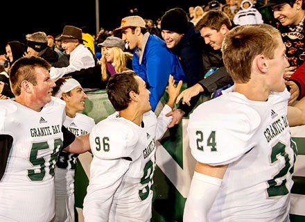 Granite Bay hopes to celebrate news with its fans that it received a Regional Bowl game bid.