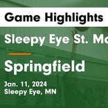 Springfield takes down Alden-Conger in a playoff battle