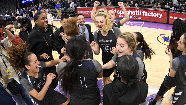 Sierra Canyon celebrated its fourth state championship, but first in the Open Division.
