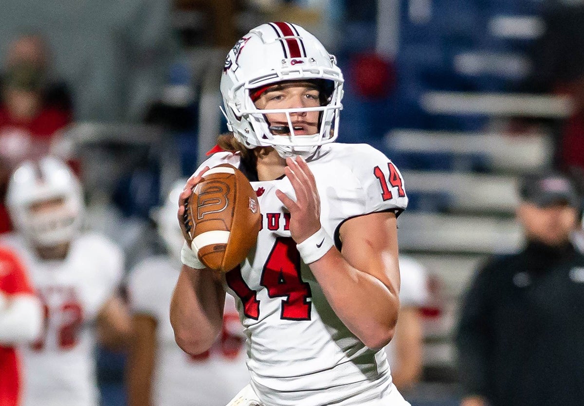 Gunner Stockton threw for over 13,000 yards and 177 touchdowns at Rabun County (Ga.) from 2018-21. (Photo: Will Fagan)