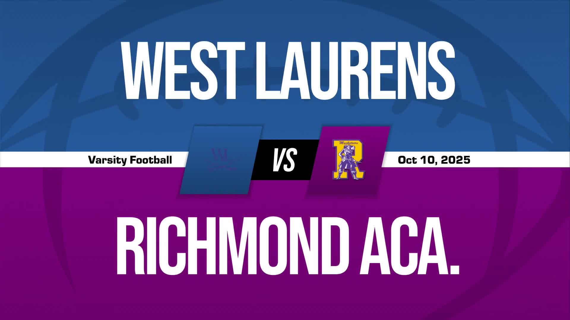 Football Game Preview: Academy of Richmond County Musketeers vs. Aquinas Fightin' Irish + How To Watch