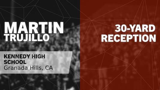 Martin Trujillo Game Report: @ Canoga Park