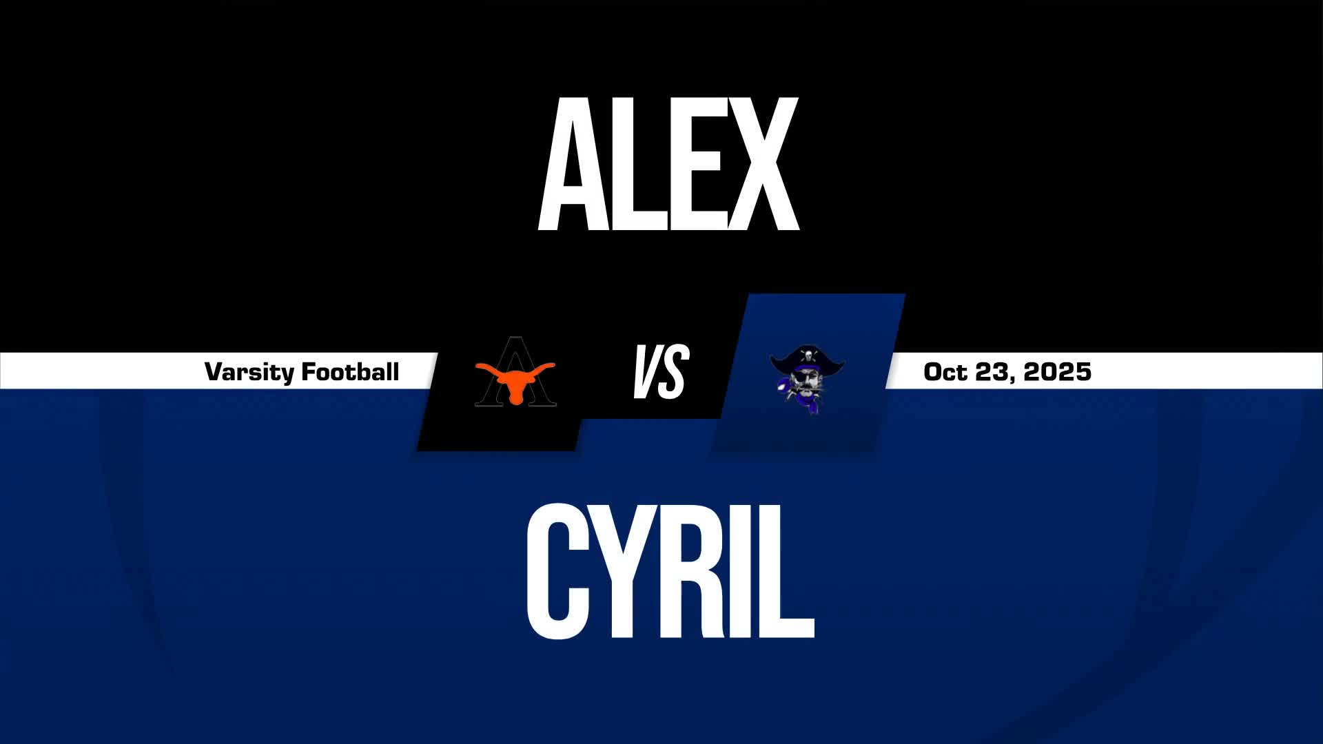 Football Game Preview: Cyril Pirates vs. Thackerville Wildcats