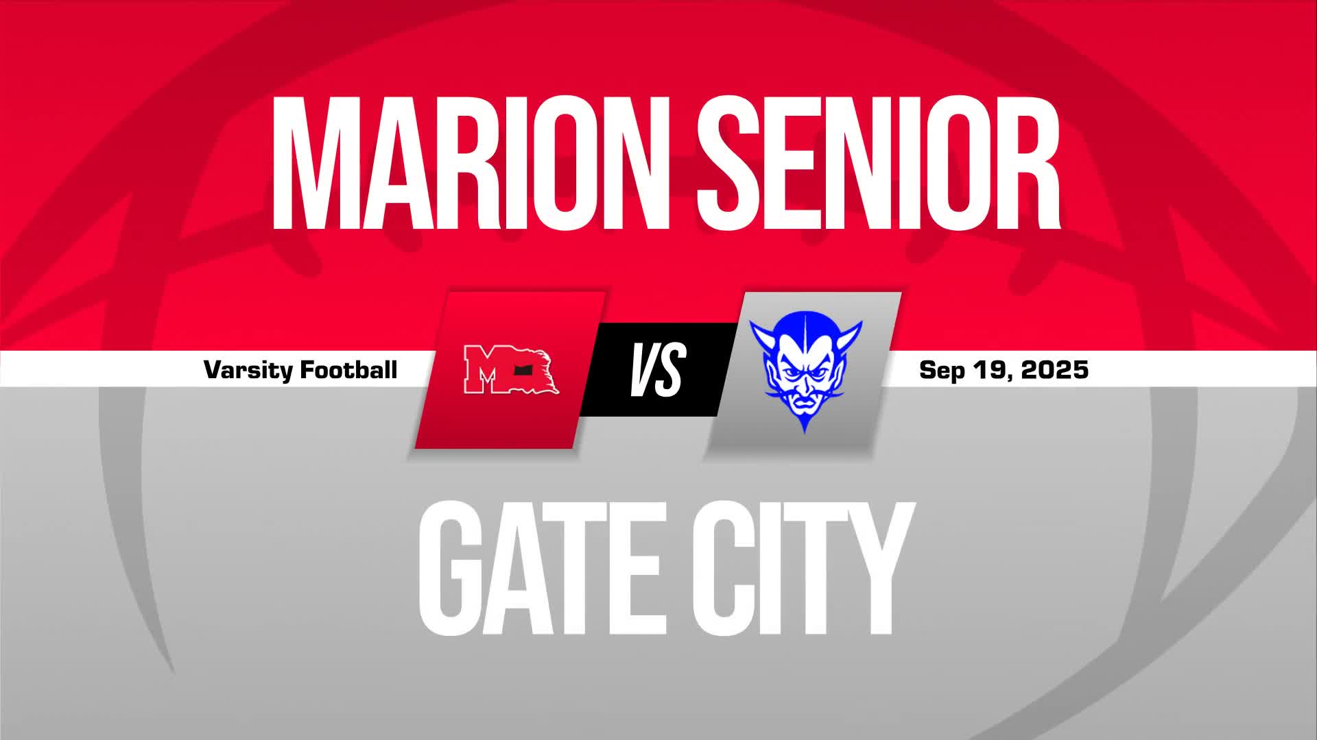 Football Game Preview: Marion Scarlet Hurricanes vs. Graham G-Me