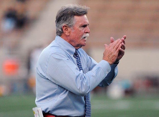Bruce Rollinson won two national championships at Mater Dei in the 1990s.