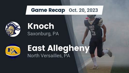Football Game Recap: Knoch Knights vs. East Allegheny Wild Cats