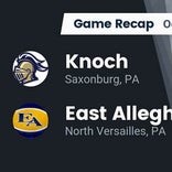 Football Game Recap: Knoch Knights vs. East Allegheny Wild Cats