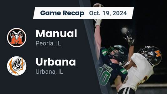 Football Game Preview: Manual Rams vs. Champaign Central Maroons