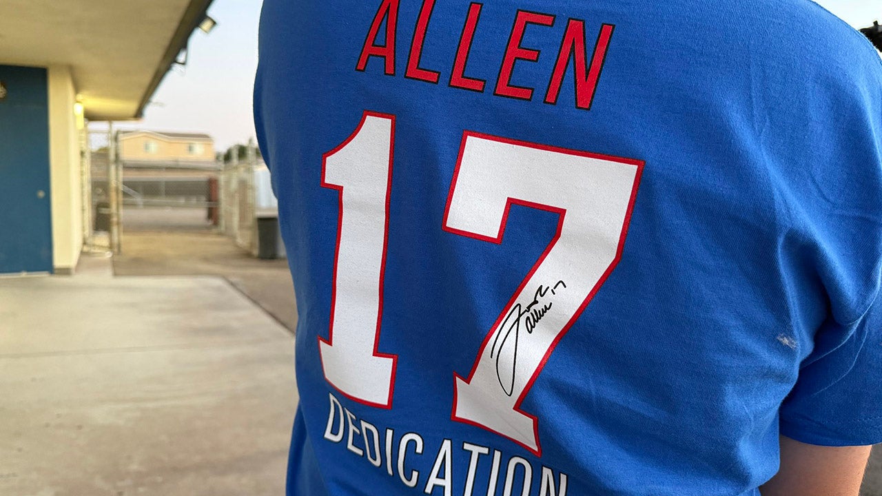 High school football: Josh Allen Field dedicated by alma mater Firebaugh