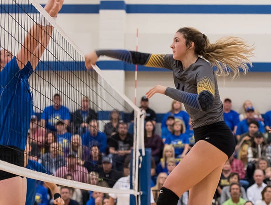 TX volleyball offensive leaders nationally