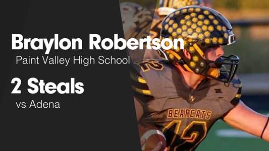 Braylon Robertson Game Report: vs Unioto