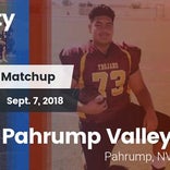 Football Game Recap: Boulder City vs. Pahrump Valley