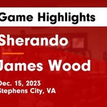 Sherando skates past James Wood with ease