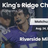 Football Game Recap: Riverside Military Academy vs. King's Ridge