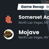 Football Game Recap: Mojave Rattlers vs. Somerset Academy Losee Lions