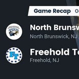 Football Game Recap: North Brunswick North Brunswick Raiders vs. Freehold Township Patriots