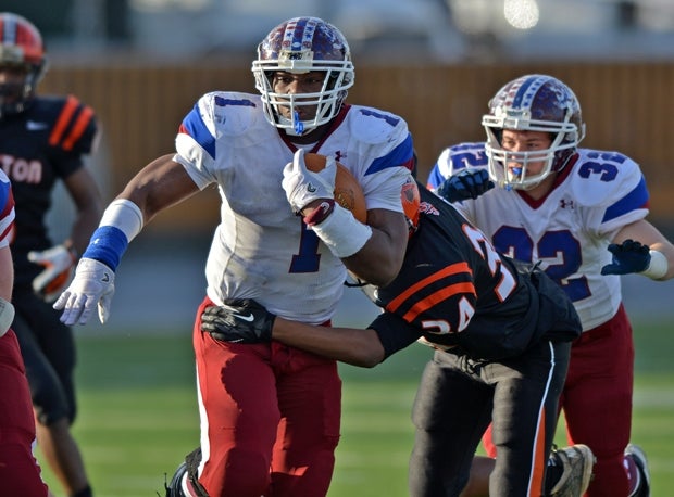 Daiqwon Buckley of Dunmore ran for 381 yards.