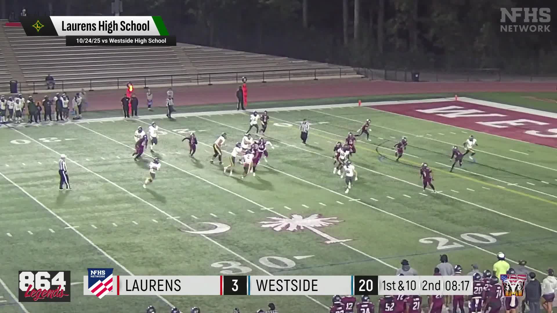 Football Recap: Laurens Comes Up Short Despite  Ze'mar Jones' Big Defensive Game + How To Watch