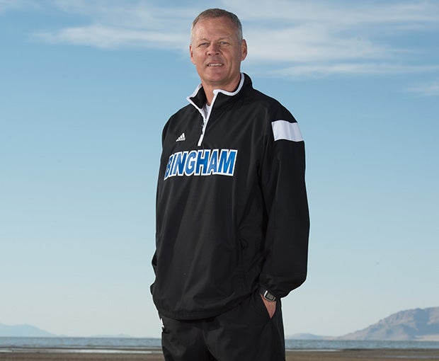 Head coach John Lambourne