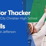 Taylor Thacker Game Report: vs Berne Union