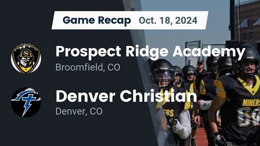 Football Game Preview: Denver Christian Thunder vs. Flatirons Ac