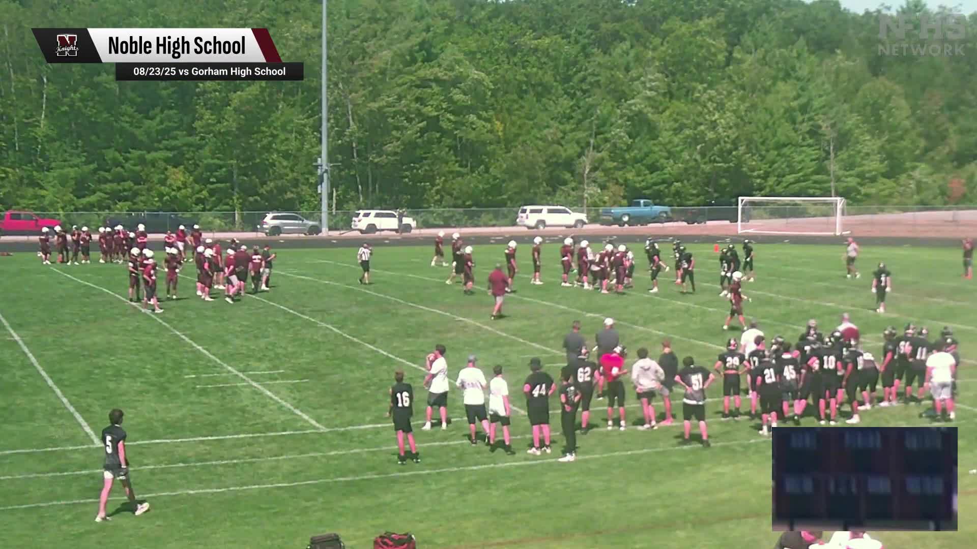 Football Recap: Noble Comes Up Short in High-Profile  Game with Thornton Academy