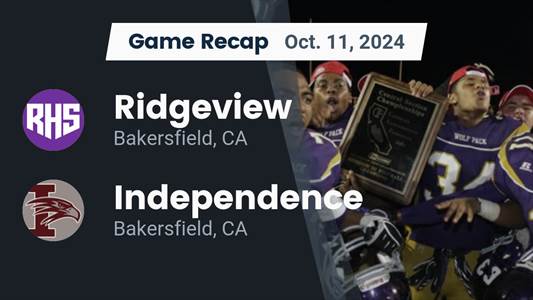 Football Game Preview: Ridgeview Wolf Pack vs. Stockdale Mustang
