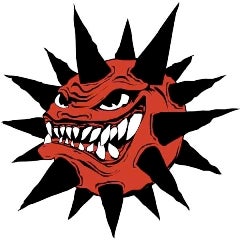 The current Rock-a-Chaws logo features amuch more menacing grin than theprevious one.