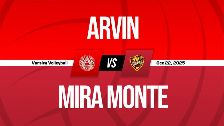 Volleyball Recap: Arvin Snaps Four-Game Streak of Wins on the Ro