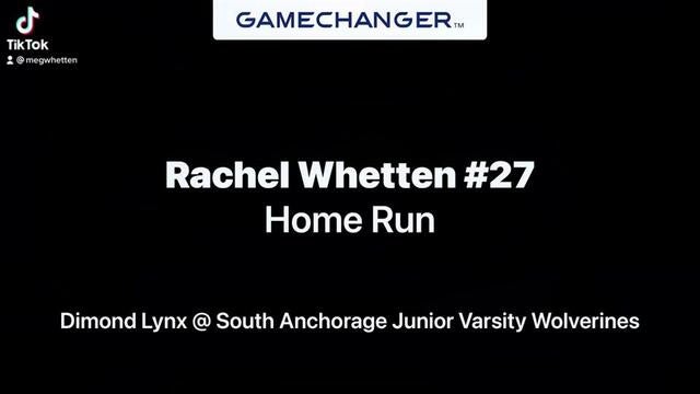 Rachel Whetten Game Report: @ Service