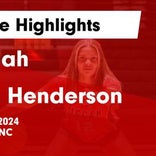 Pisgah piles up the points against North Henderson