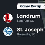 Football Game Recap: Landrum vs. Christ Church Episcopal