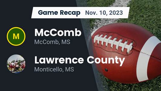 Football Game Recap: McComb Tigers vs. Lawrence County Cougars