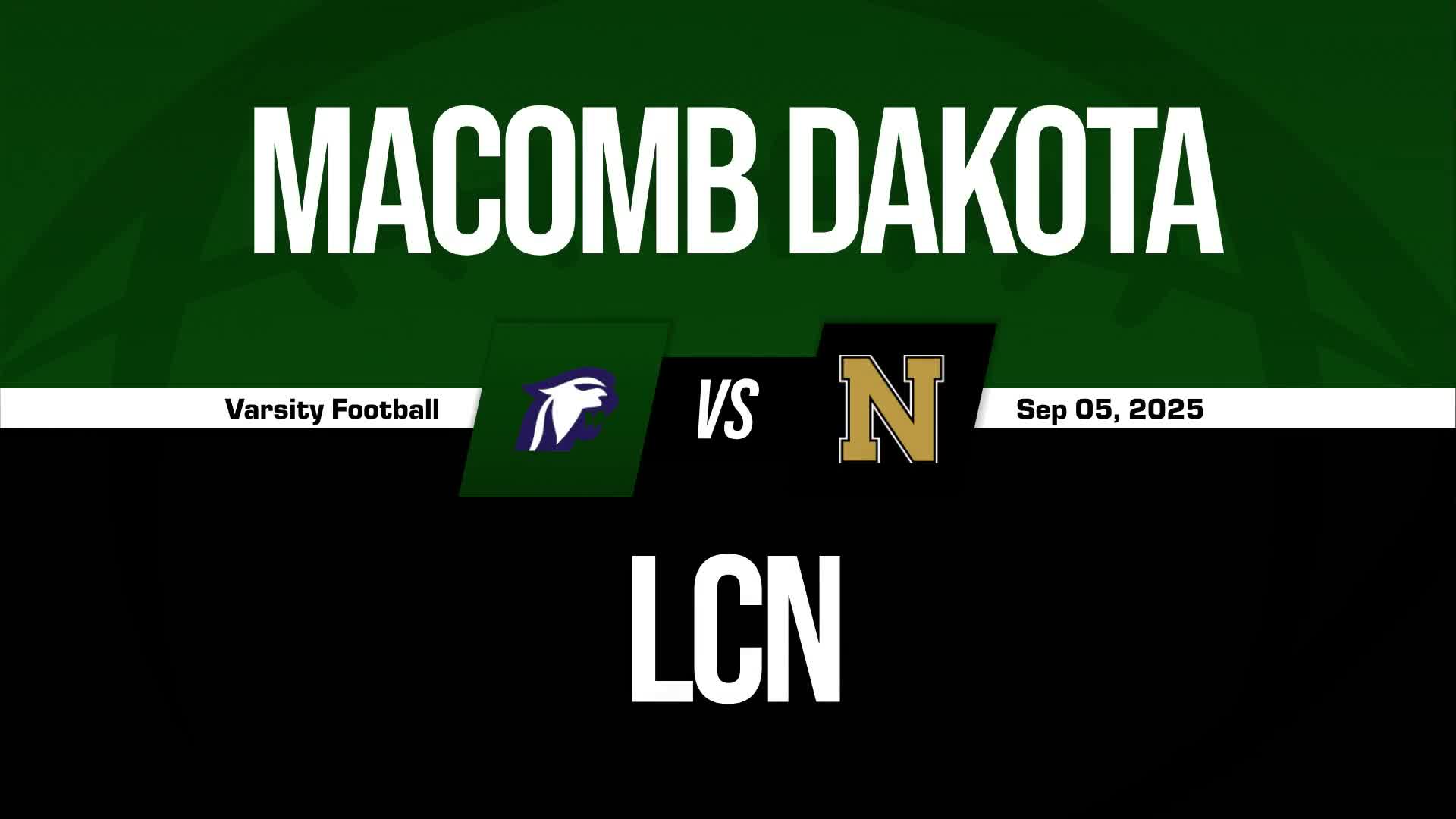 Football Recap: L'Anse Creuse North Takes a Loss + How To Watch