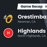 Football Game Recap: Highlands Scots vs. Orestimba Warriors