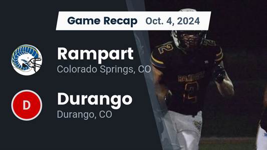 Football Recap: Durango Falls Despite Big Games from  Sebastian 