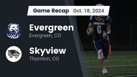 Football Game Preview: Evergreen Cougars vs. Green Mountain Rams