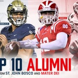 High school football: DJ Uiagalelei, JT Daniels lead list of Top 10 players from Southern California rivals Mater Dei, St. John Bosco