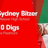 Softball Recap: Weaver falls despite strong effort from  Sydney Bitzer
