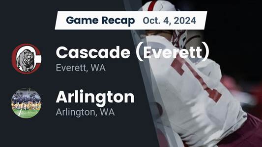 Football Recap: Arlington Piles Up the Points Against Cascade