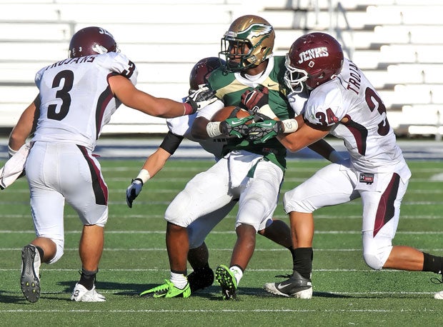 Cedar Hill better get lots of defensive bodies on DeSoto's Dontre Wilson this week.