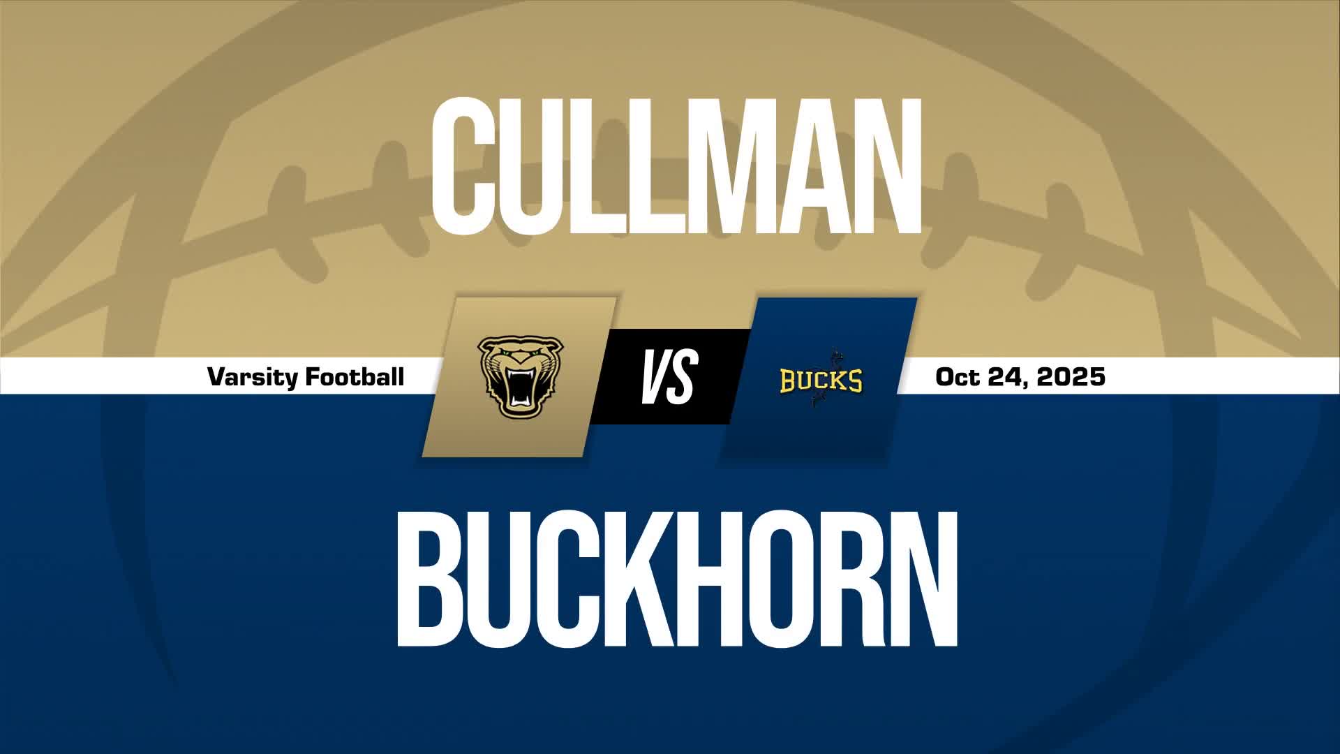 Football Game Preview: Buckhorn Bucks vs. Grissom Tigers + Official Tickets