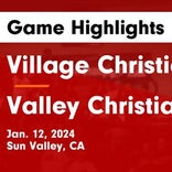 Basketball Game Recap: Valley Christian Defenders vs. Village Christian Crusaders