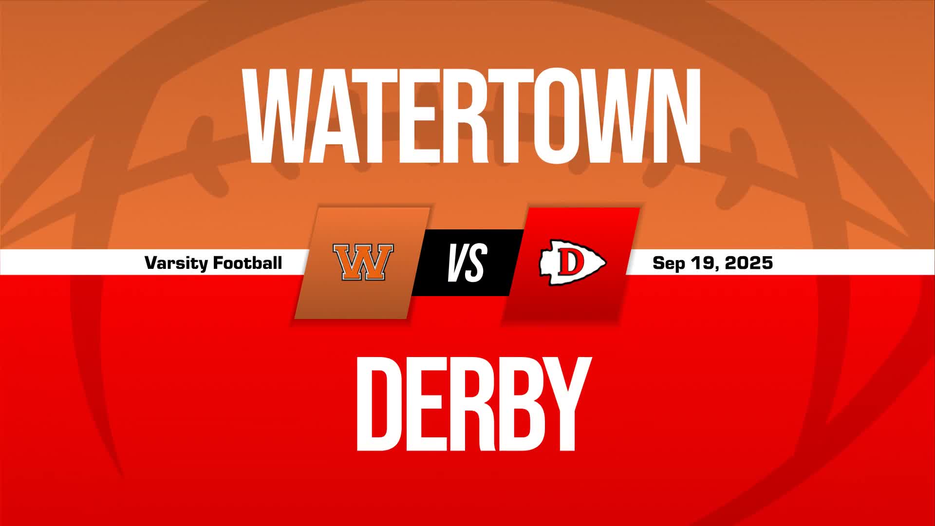 Football Game Preview: Derby Red Raiders vs. Wolcott Eagles